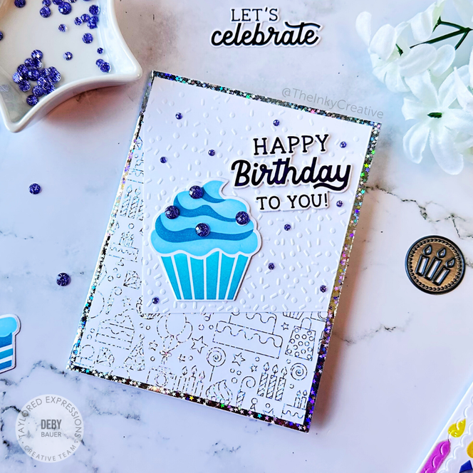 TE Fun Foil - Silver Stars & Sparkle