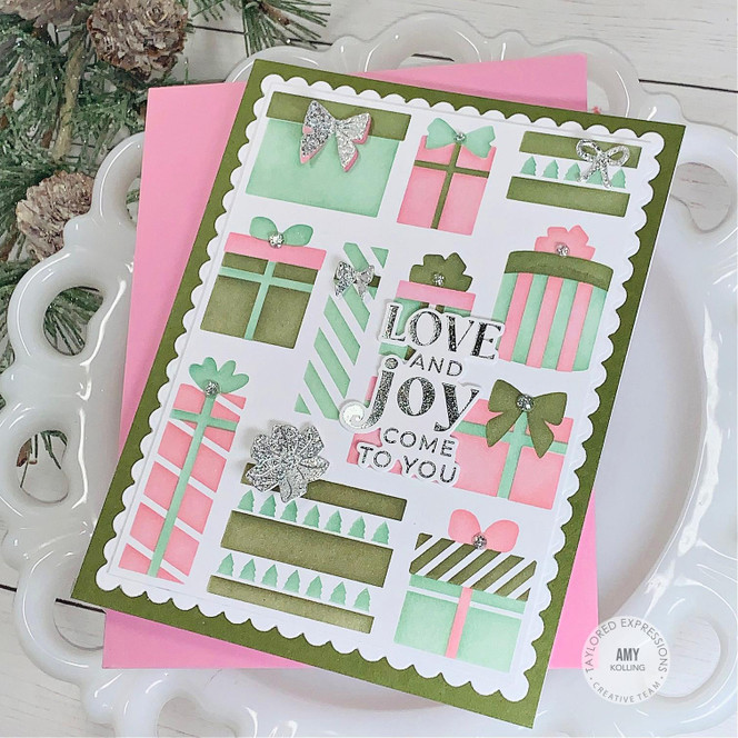 Sneak a Peek Layering Stencil