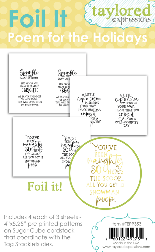 Foil It - Poem for the Holidays