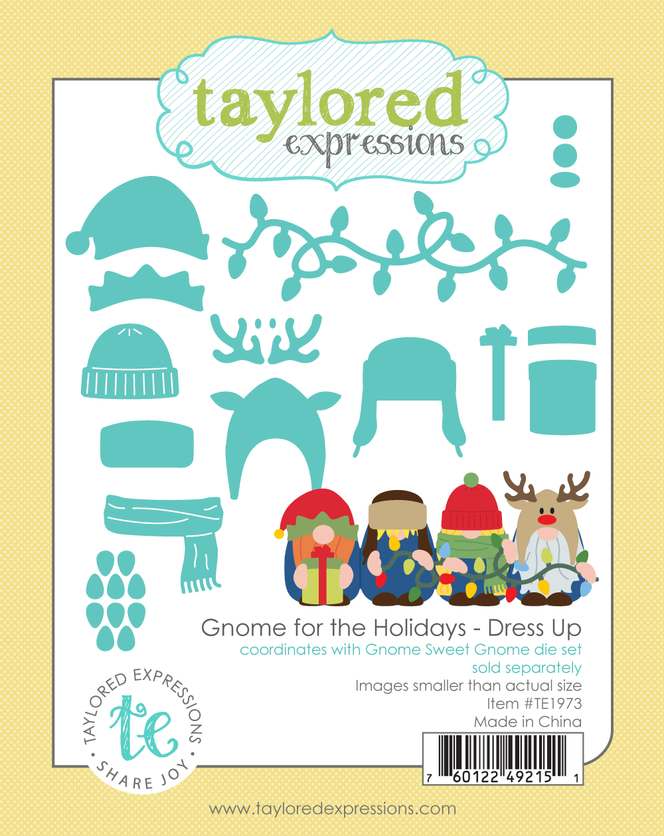 Gnome for the Holidays - Dress Up Die Set