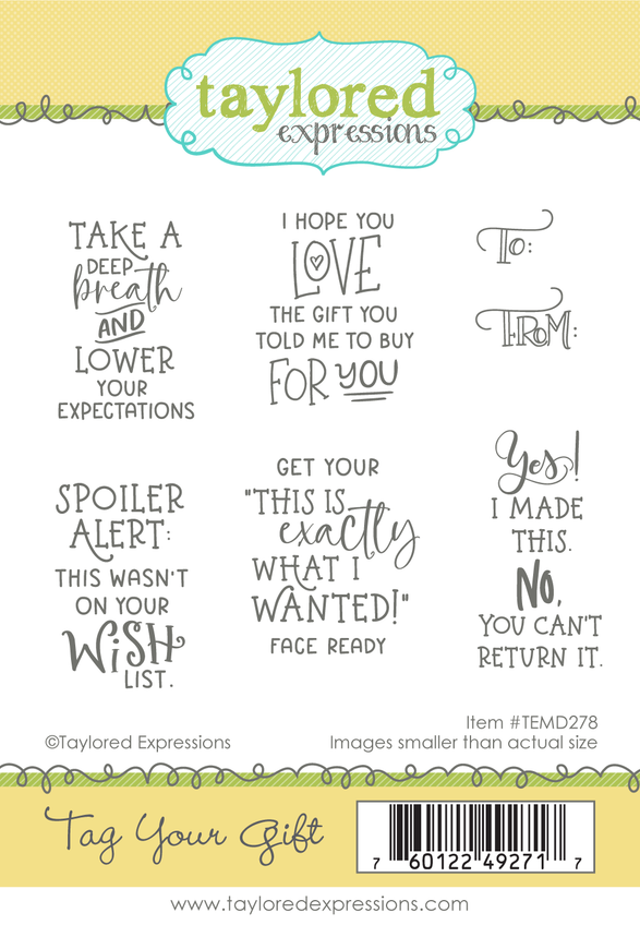 Tag Your Gift Stamp Set