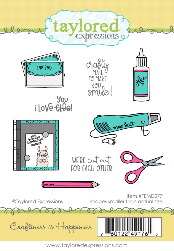 Craftiness is Happiness Stamp Set