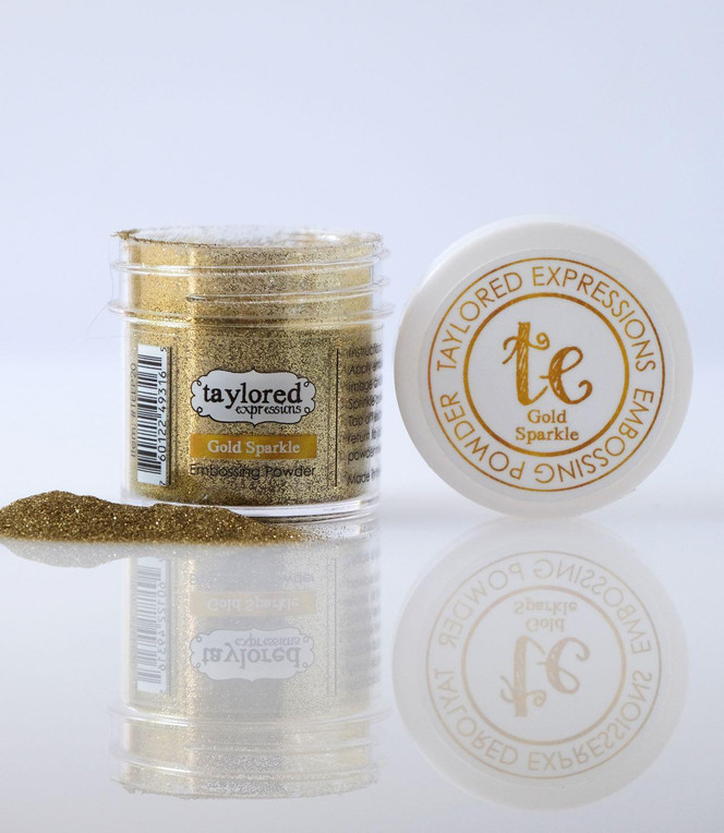 TE Embossing Powder - Gold Sparkle