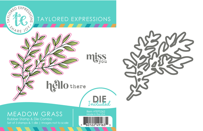 Meadow Grass Stamp & Die Combo