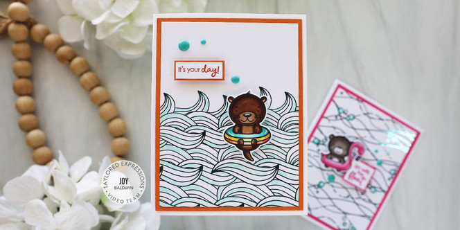 Return of the Floaties Stamp & Die Combo