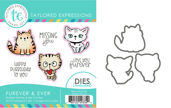 Furever & Ever Stamp & Die Combo