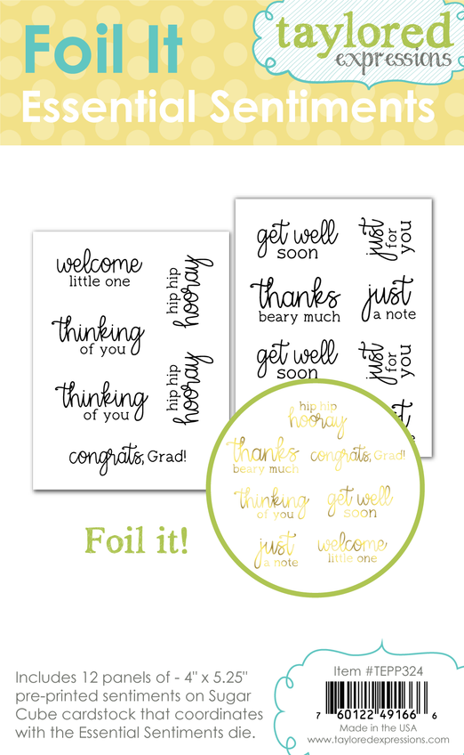Foil It - Essential Sentiments