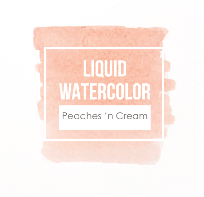 TE Liquid Watercolor - Peaches 'n Cream