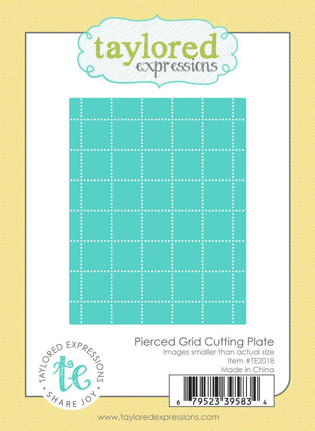 Graphic of pierced grid cutting plate steel die for paper crafting. Graphic of pierced grid cutting plate steel die for paper crafting.
