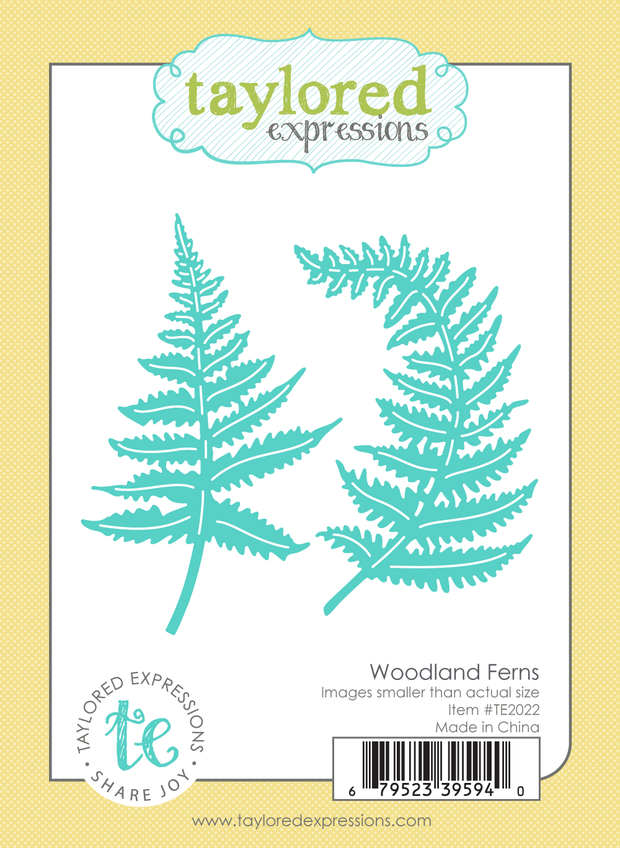 Woodland Ferns Die Set