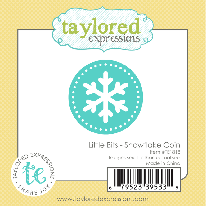 Little Bits Die - Snowflake Coin