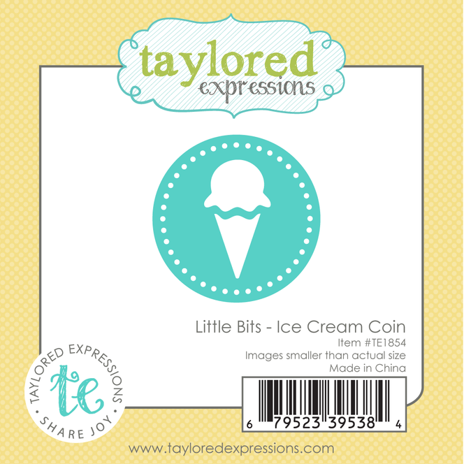 Little Bits Die - Ice Cream Coin