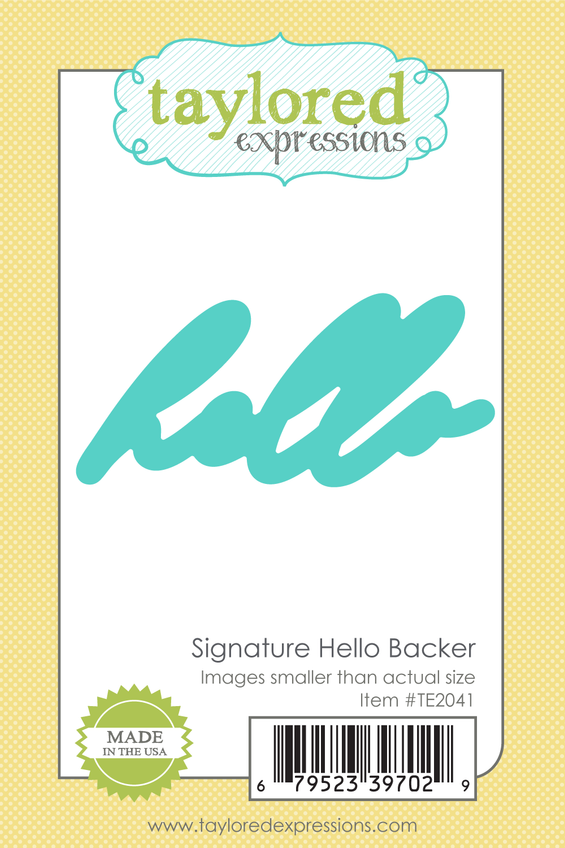 Signature Hello Backer Die
