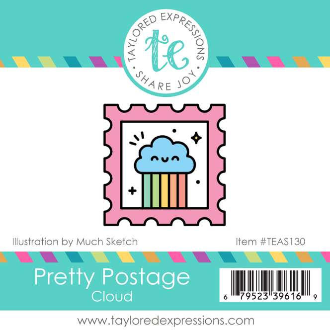 Pretty Postage Stamp - Cloud
