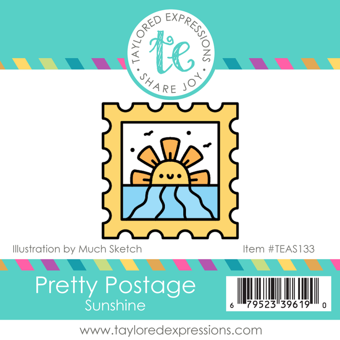Pretty Postage Stamp - Sunshine