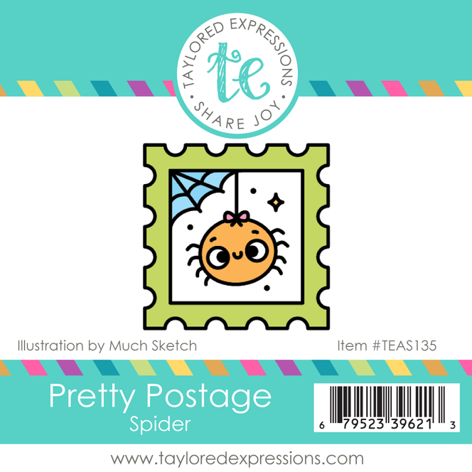 Pretty Postage Stamp - Spider