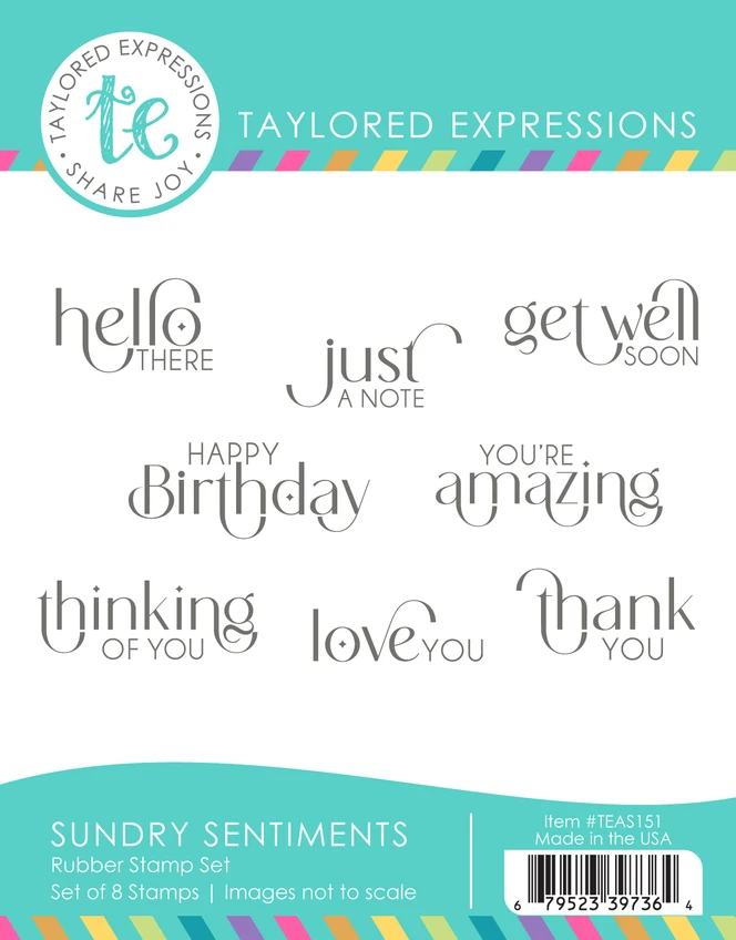 Sundry Sentiments Stamp Set