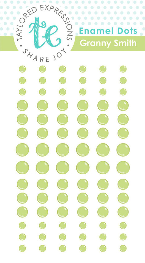 TE Enamel Dots - Granny Smith