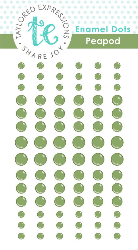 TE Enamel Dots - Peapod