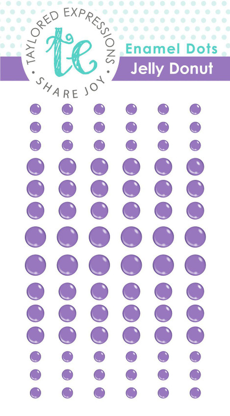 TE Enamel Dots - Jelly Donut
