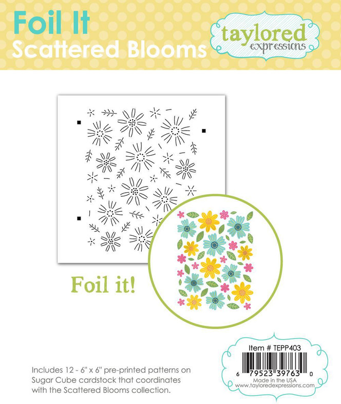 Foil It - Scattered Blooms