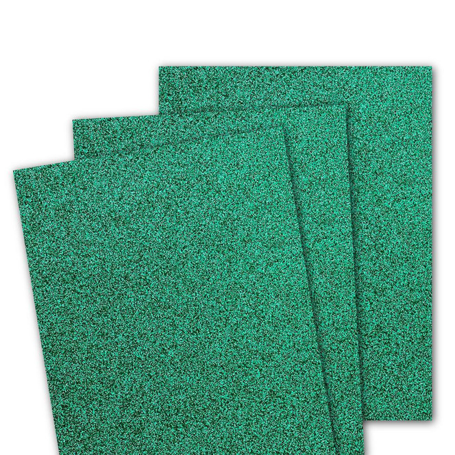 Glitter Cardstock - Emerald
