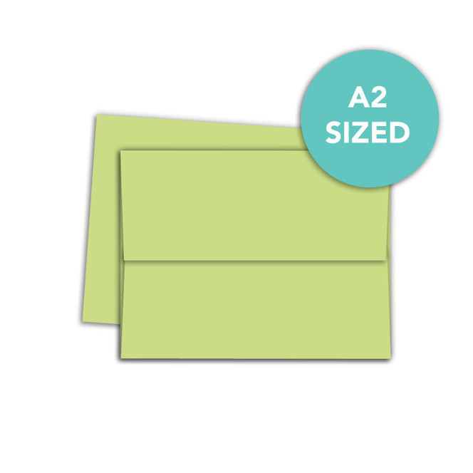 A2 Envelopes - Granny Smith