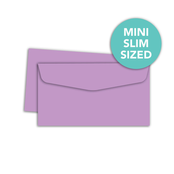 Mini Slim Envelopes - Lavender Glaze