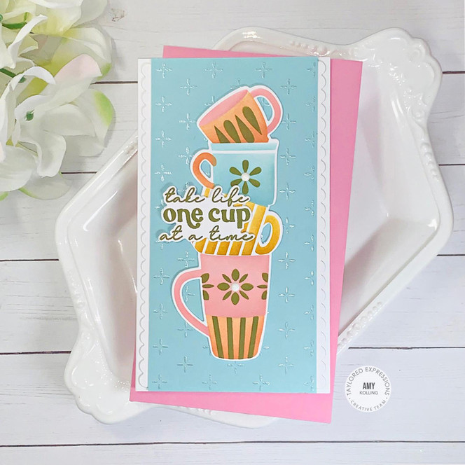 Triple Slim - In the Kitchen Stacked Cups Die