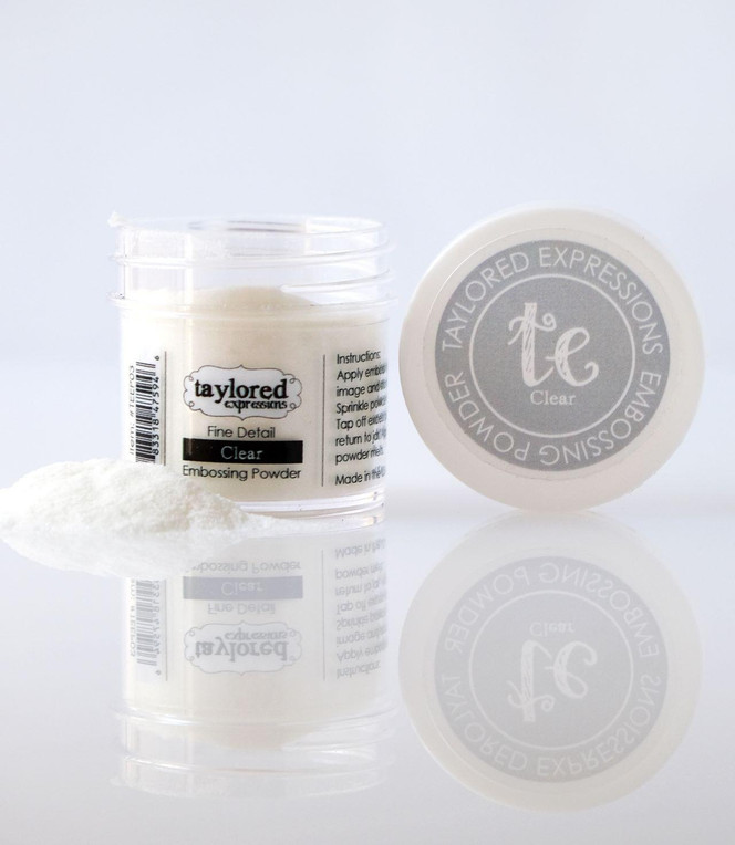 TE Fine Detail Embossing Powder - Clear
