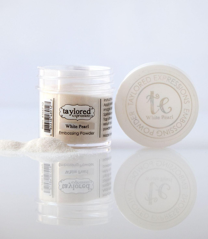 TE Embossing Powder - White Pearl