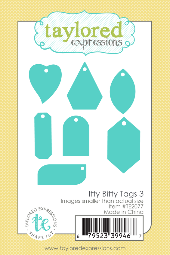 Itty Bitty Tags 3 Die Set