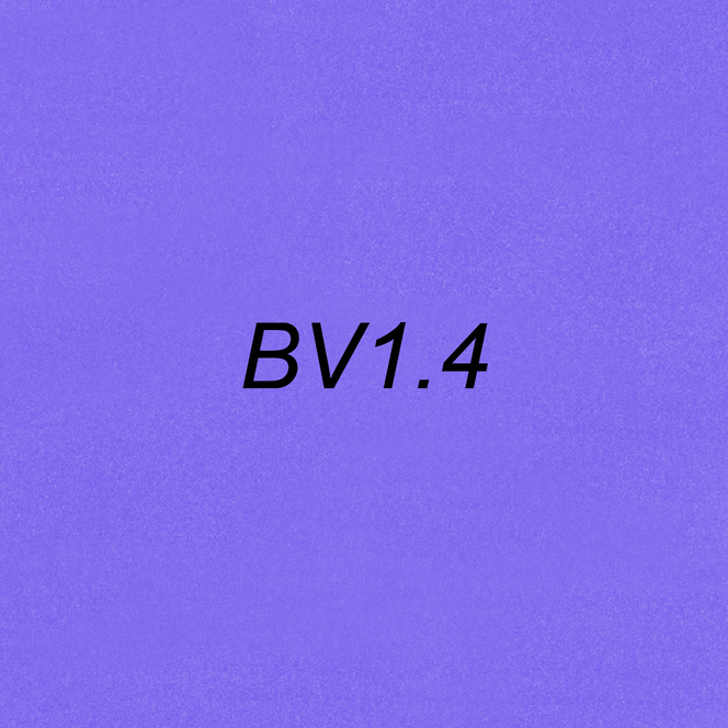 OLO Brush Half - BV1.4 Wild Violet