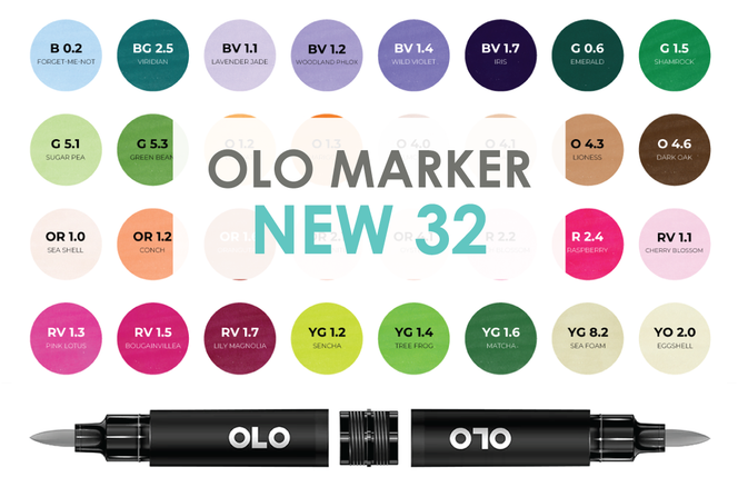 OLO Marker Collection - New 32