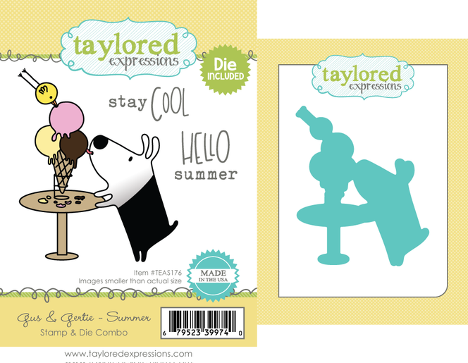 Gus & Gertie - Summer Stamp & Die Combo