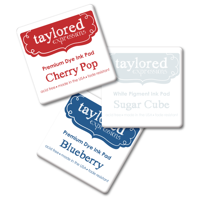 TE Premium Ink - Mini Ink Pad Patriotic Bundle