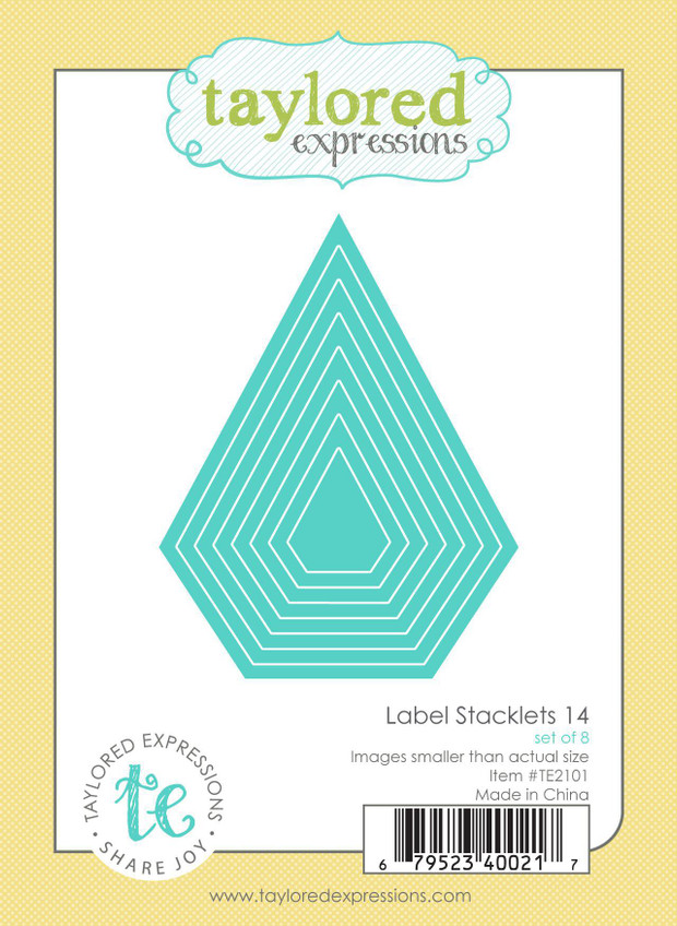 Label Stacklets 14 Die Set