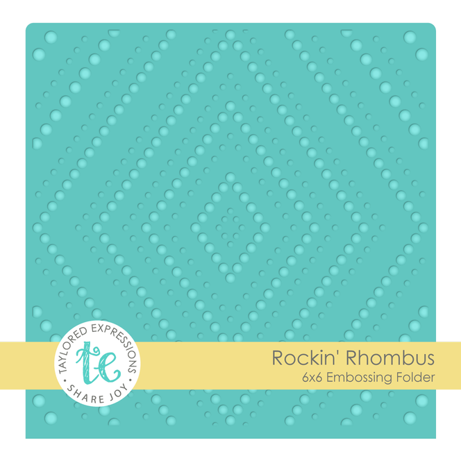 Embossing Folder - Rockin' Rhombus