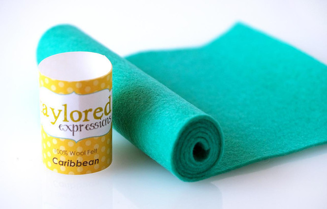 100% Wool Felt - Caribbean