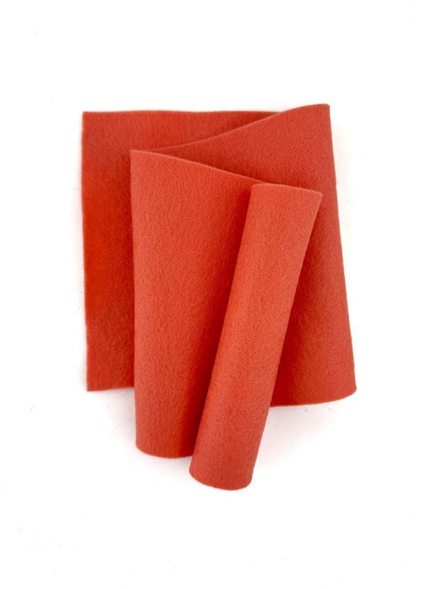100% Wool Felt - Papaya 100% Wool Felt - Papaya