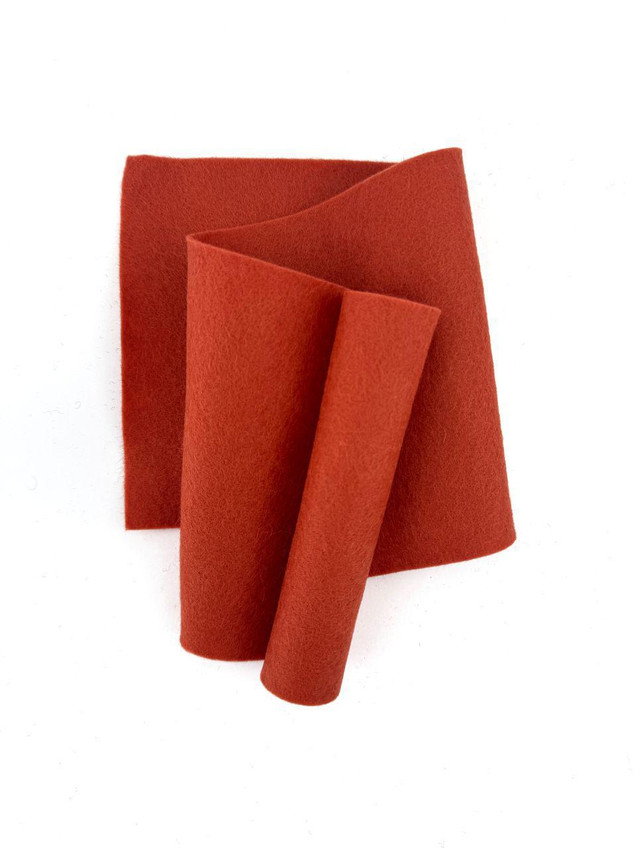 100% Wool Felt - Pumpkin