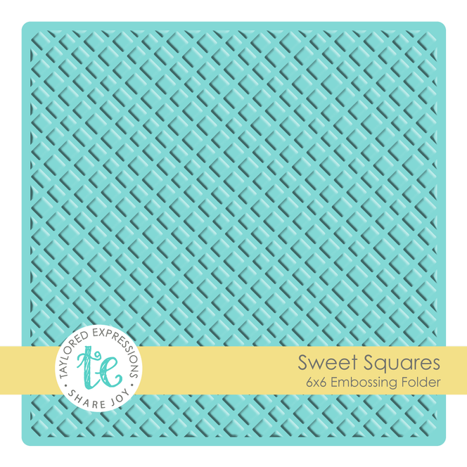 Embossing Folder - Sweet Squares
