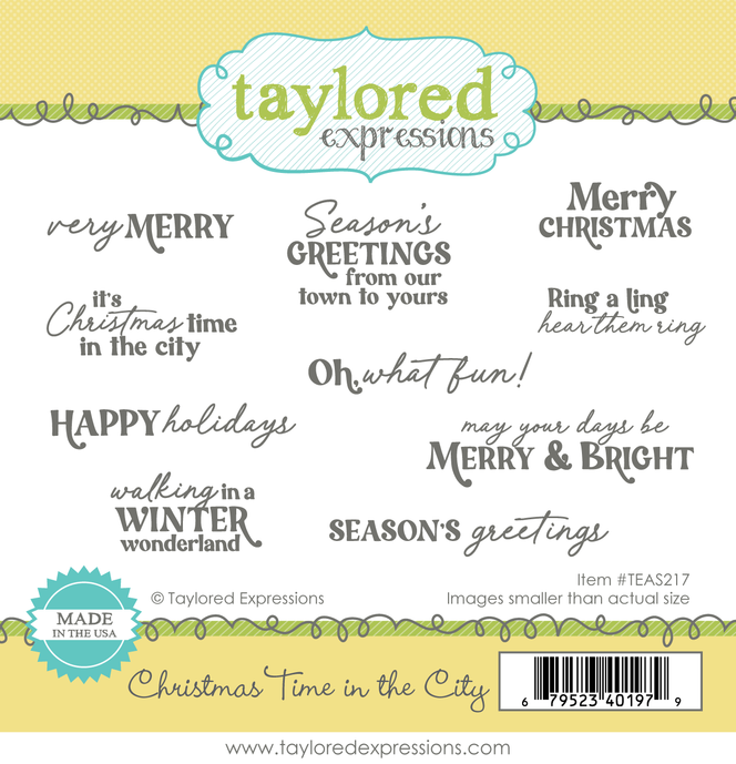 Christmas Time in the City Stamp Set