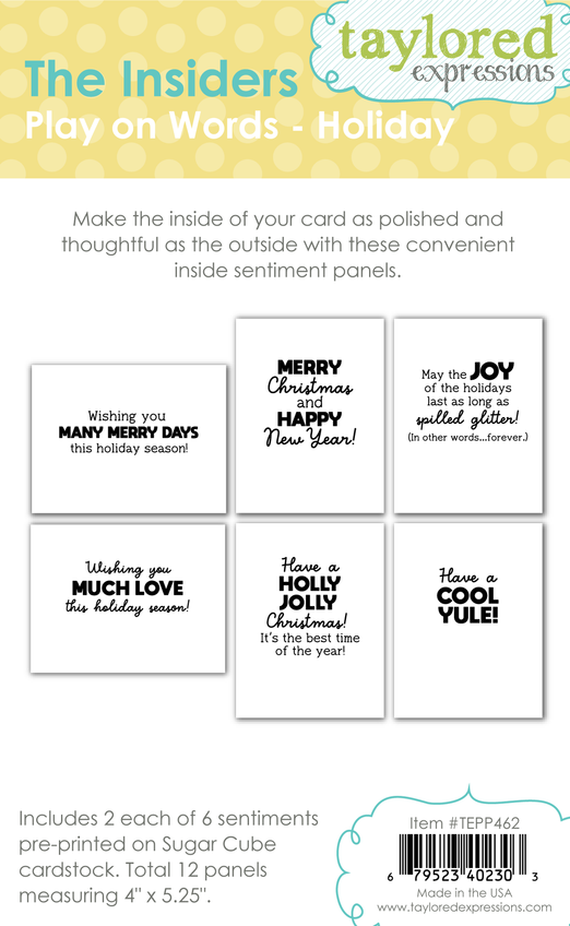 The Insiders - Play on Words - Holiday