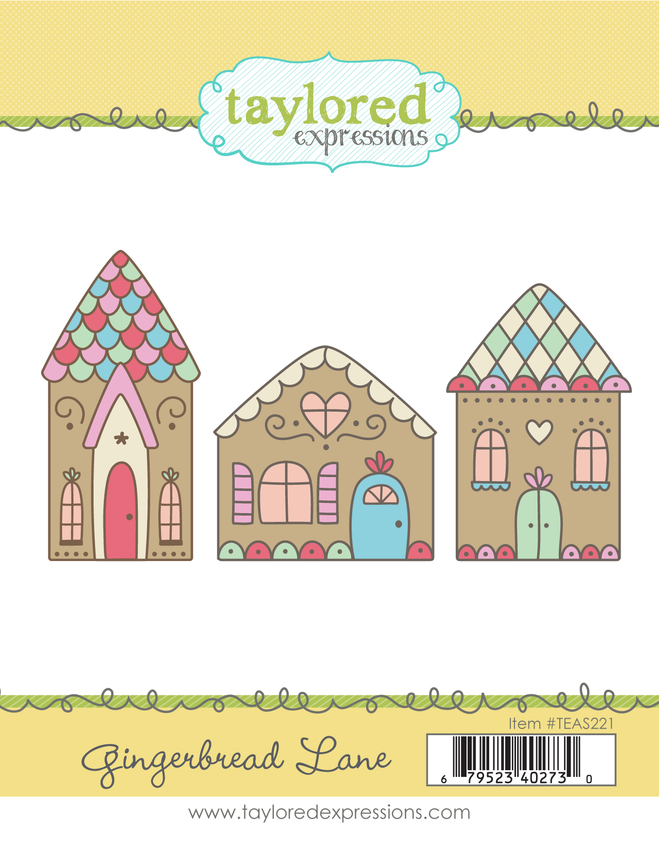 Gingerbread Lane Stamp Set