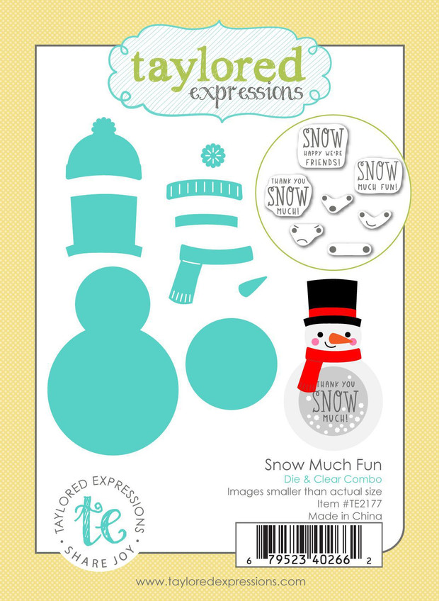 Snow Much Fun Die & Clear Stamp Combo