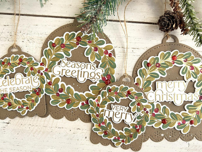 Sundry Sentiments Stamp Set - Holiday