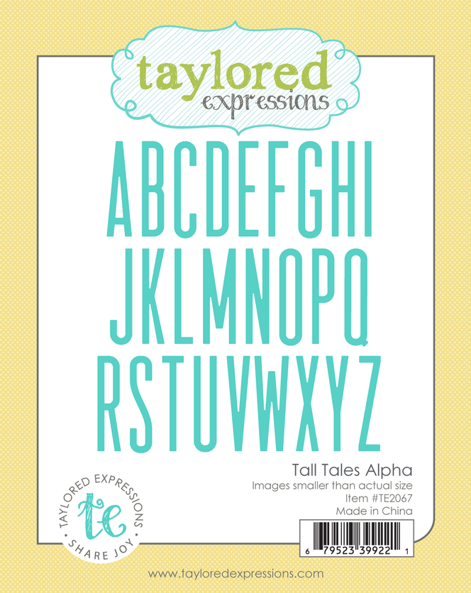 Tall Tales Alpha Die Set