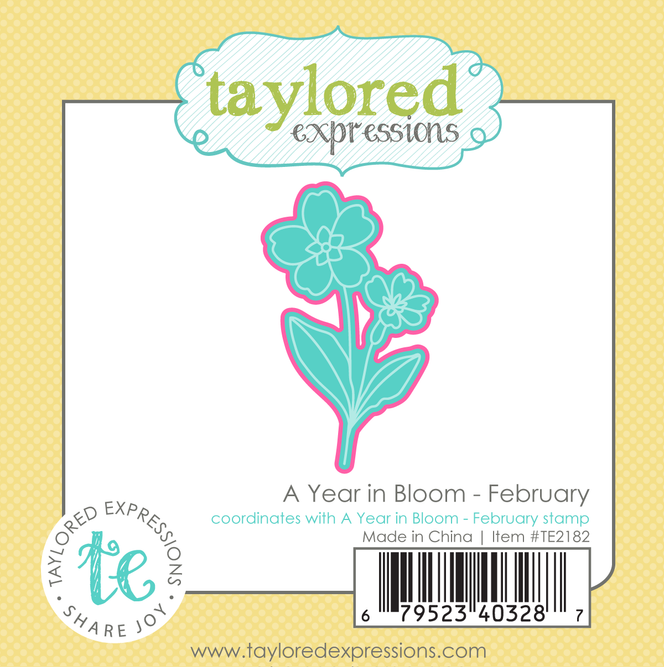 A Year In Bloom Die - February