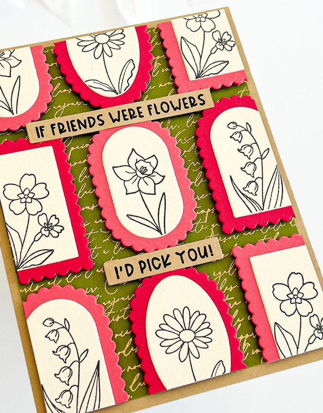 A Year in Bloom Stamp  - May